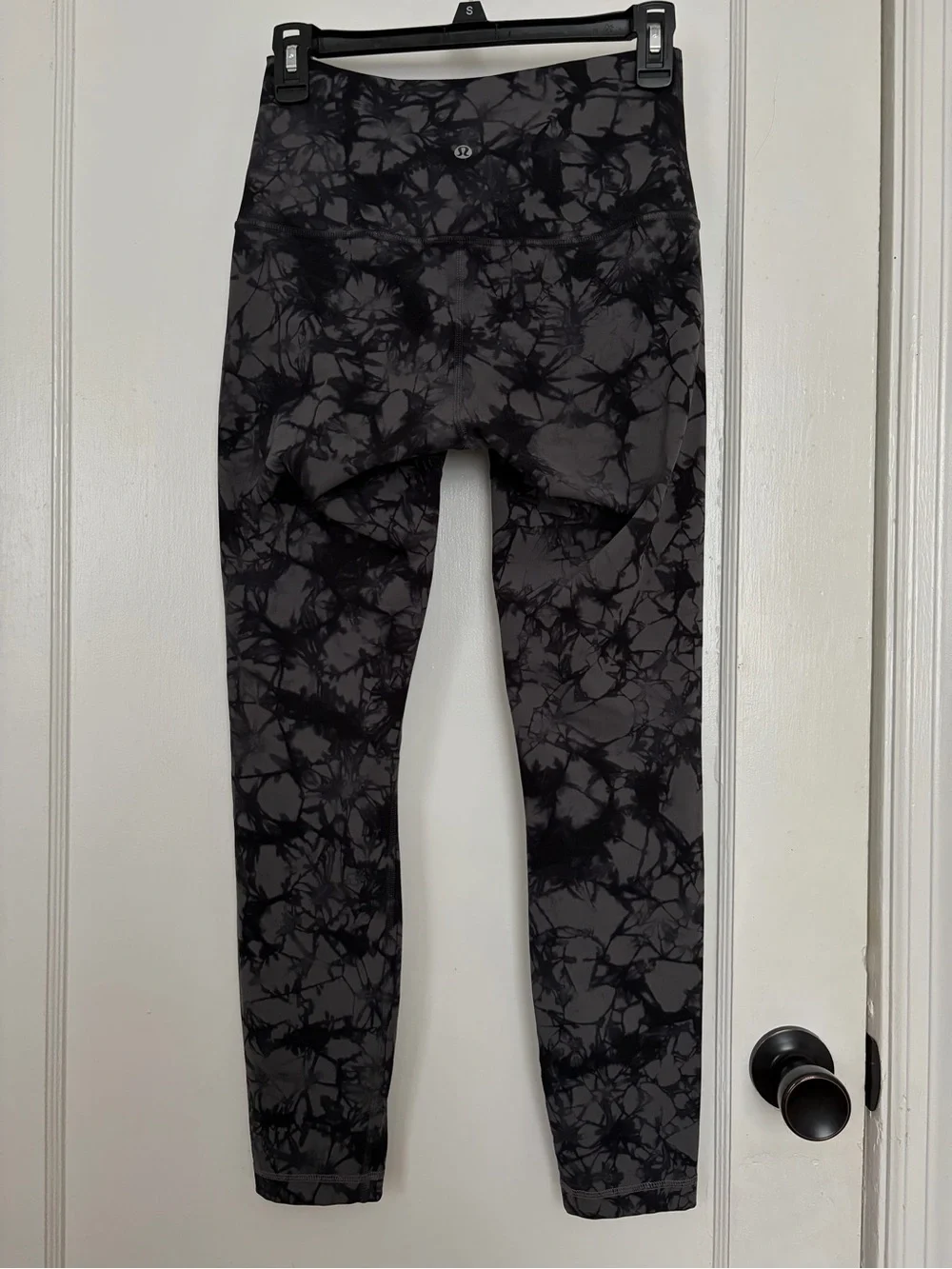 Lululemon Wonder Under High Rise Legging- Dual Shibori Antique White Cement Grey